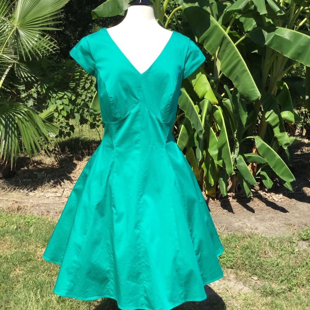 EUC Calvin Klein Sz 18W Cap Sleeve Dress (F-57)OR